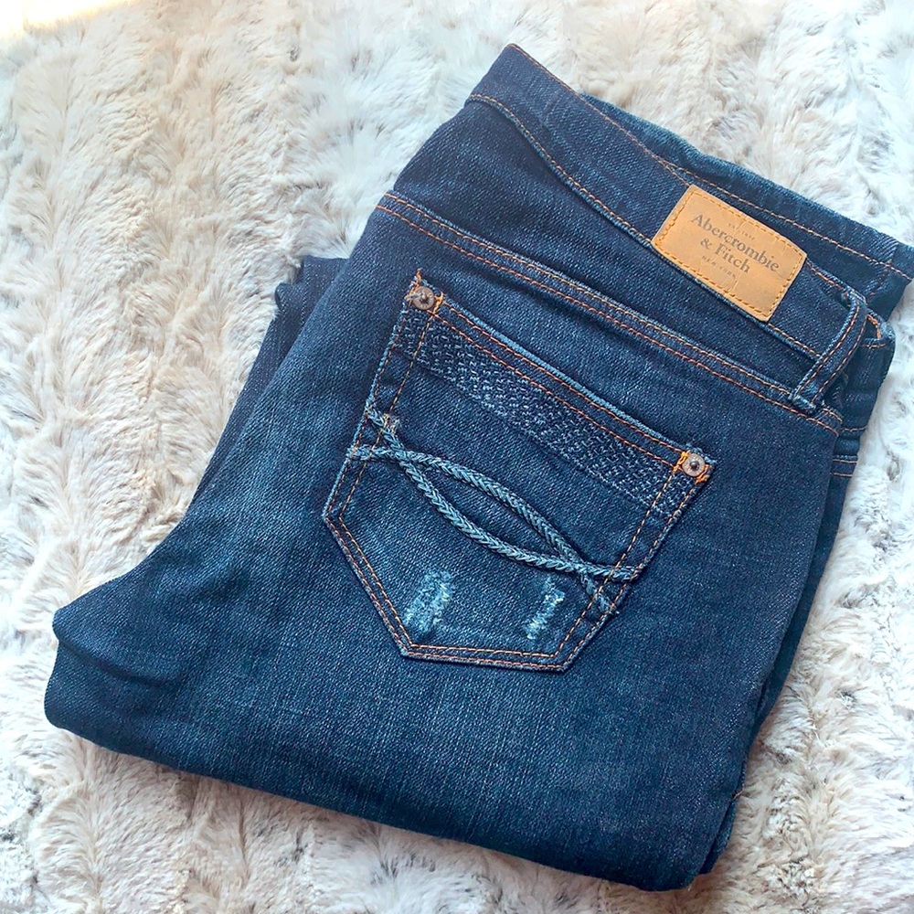 Abercrombie & Fitch Distressed Jeans